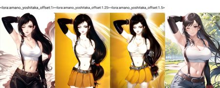 xyz_grid-0420-1542915730-amano yoshitaka,_tifa lockhart, 1girl, thick lips, arm up, armpits, artist name, belt, black hair, breasts, brown eyes, cleavage.jpg